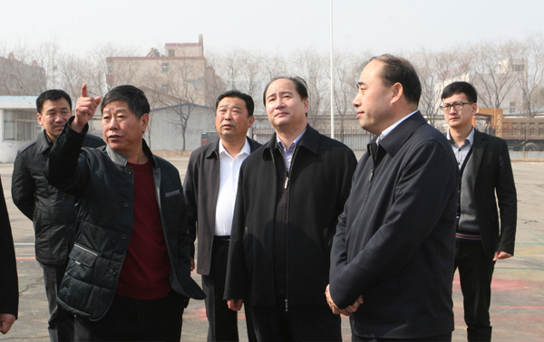 山東省農機局領(lǐng)導來(lái)我公司視察指導工作
