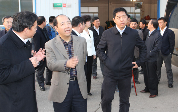 省科技部領(lǐng)導來(lái)我公司視察指導工作